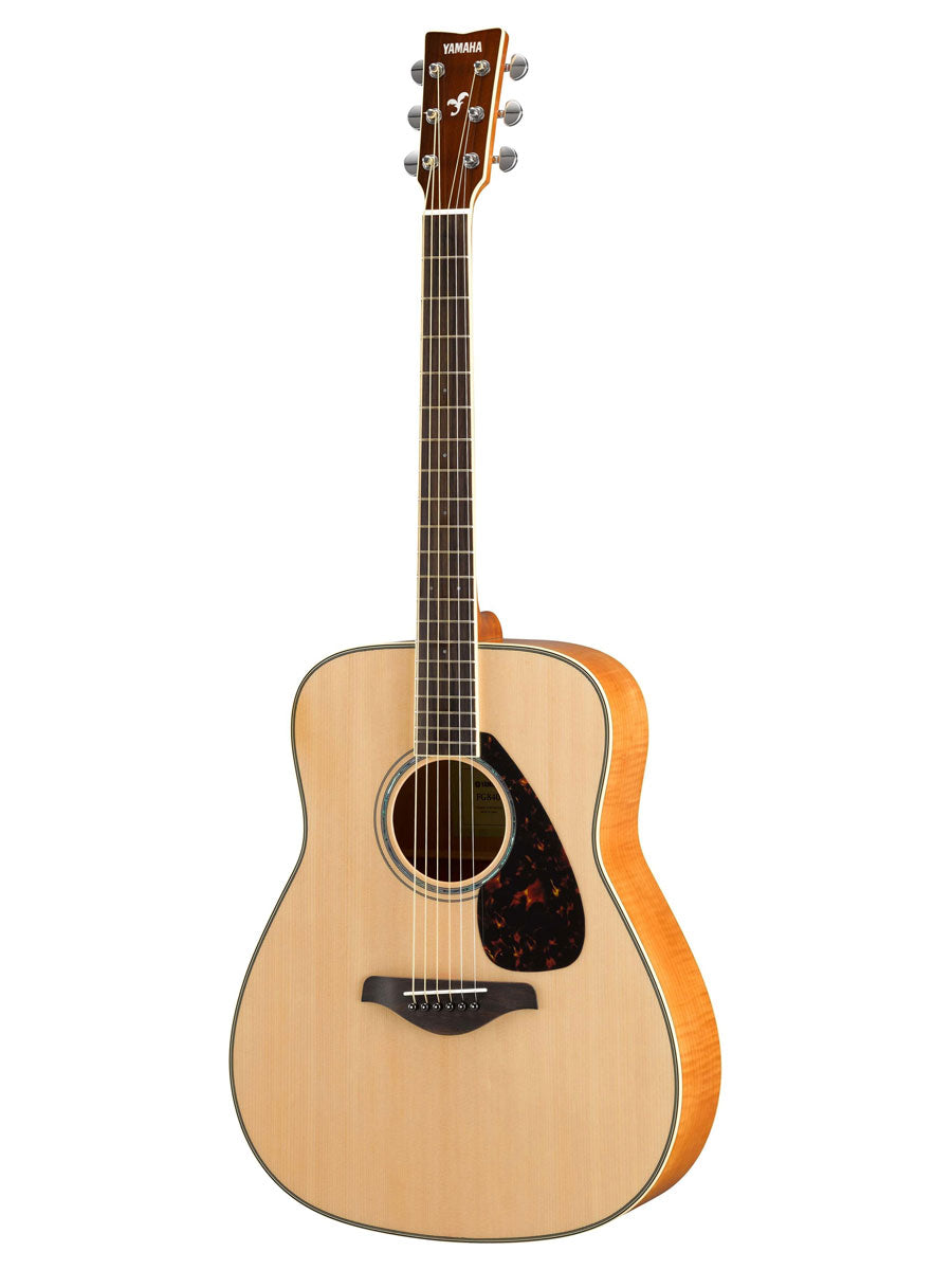Yamaha FG840 Solid Top Folk Acoustic Guitar - Natural