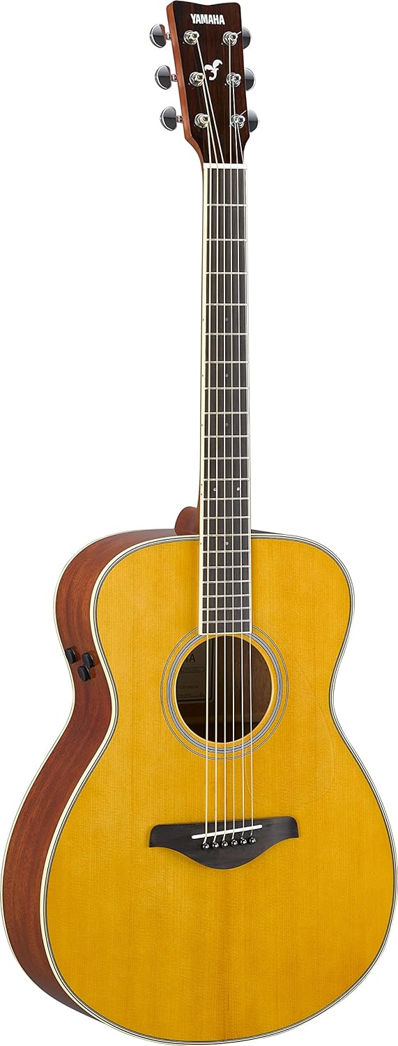 Yamaha FS-TA TransAcoustic Concert Acoustic-Electric Guitar - Vintage Tint