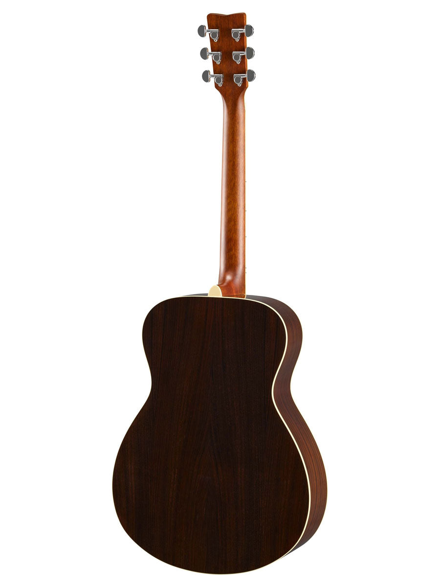 Yamaha FS830 Solid Top Small Body Acoustic Guitar - Dusk Sun Red