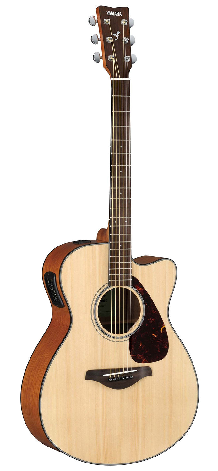 Yamaha FSX800C Solid Top Small Body Acoustic-Electric Guitar - Natural