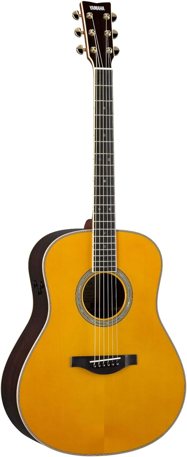 Yamaha LL-TA TransAcoustic Dreadnought Acoustic Guitar - Vintage Tint