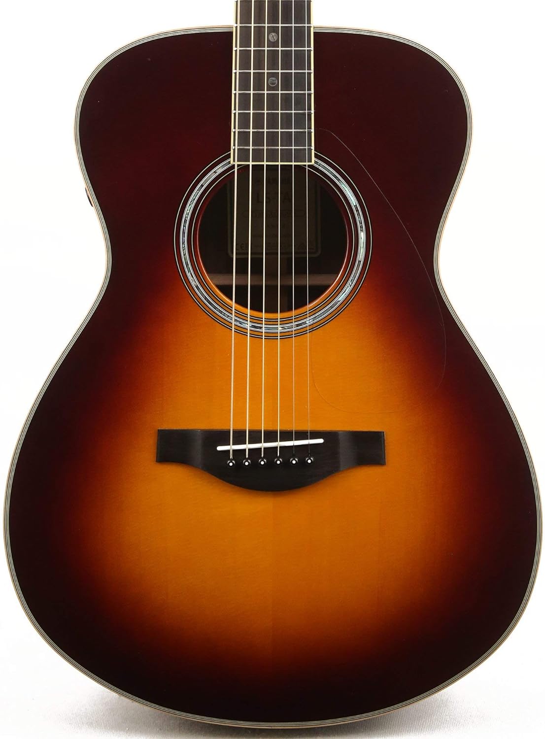 Yamaha LS-TA TransAcoustic Concert Acoustic Guitar - Brown Sunburst