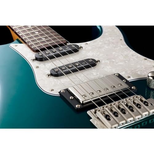 Yamaha PAC612VIIX Pacifica Electric Guitar - Teal Green Metallic