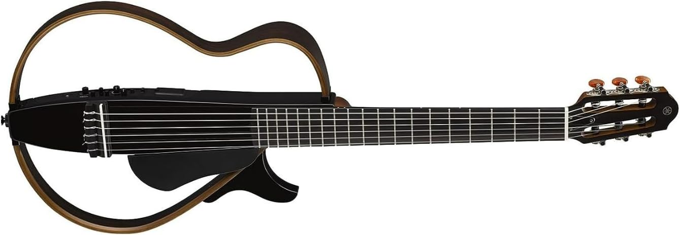 Yamaha SLG200N Nylon String Silent Guitar - Trans Black