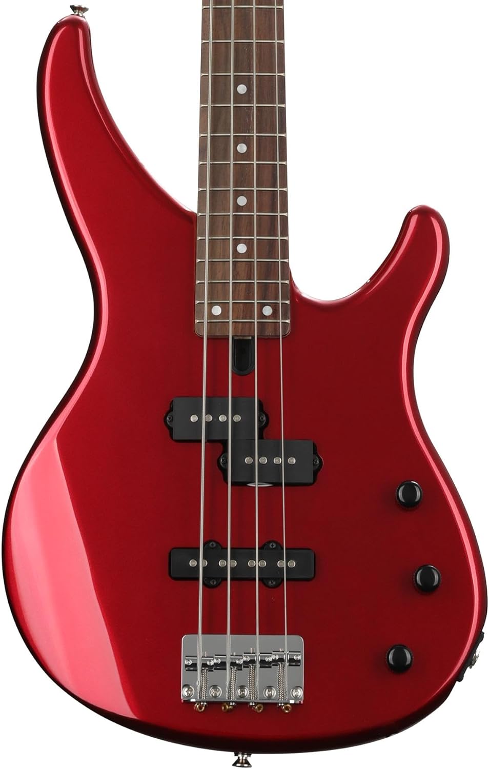 Yamaha TRBX174 4-String Electric Bass Guitar - Red Metallic