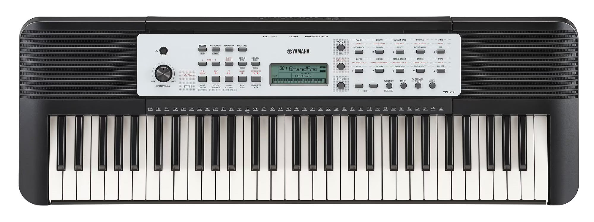 Yamaha YPT-280 61-Key Beginners Portable Keyboard