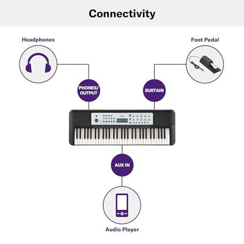 Yamaha YPT-280 61-Key Beginners Portable Keyboard