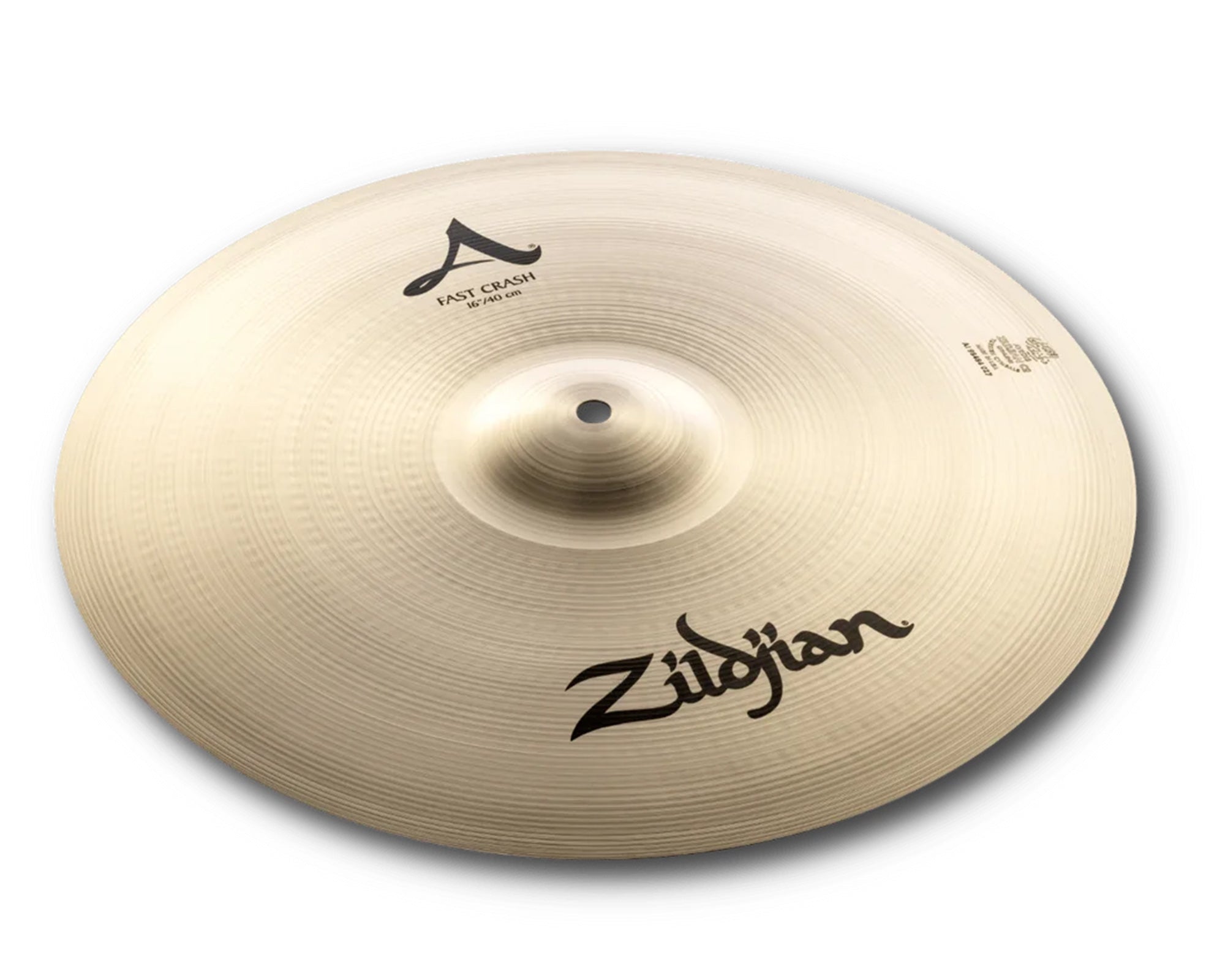Zildjian A0266 16" A Fast Crash Cast Cymbal w/ Felts