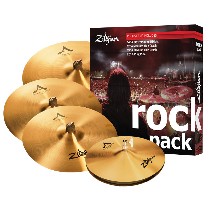 Zildjian A0801R A Rock Cymbal Pack