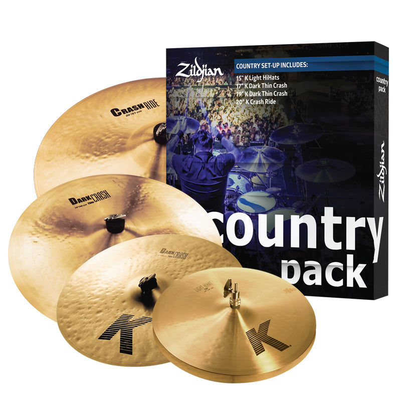 Zildjian K0801C K Country Cymbal Pack