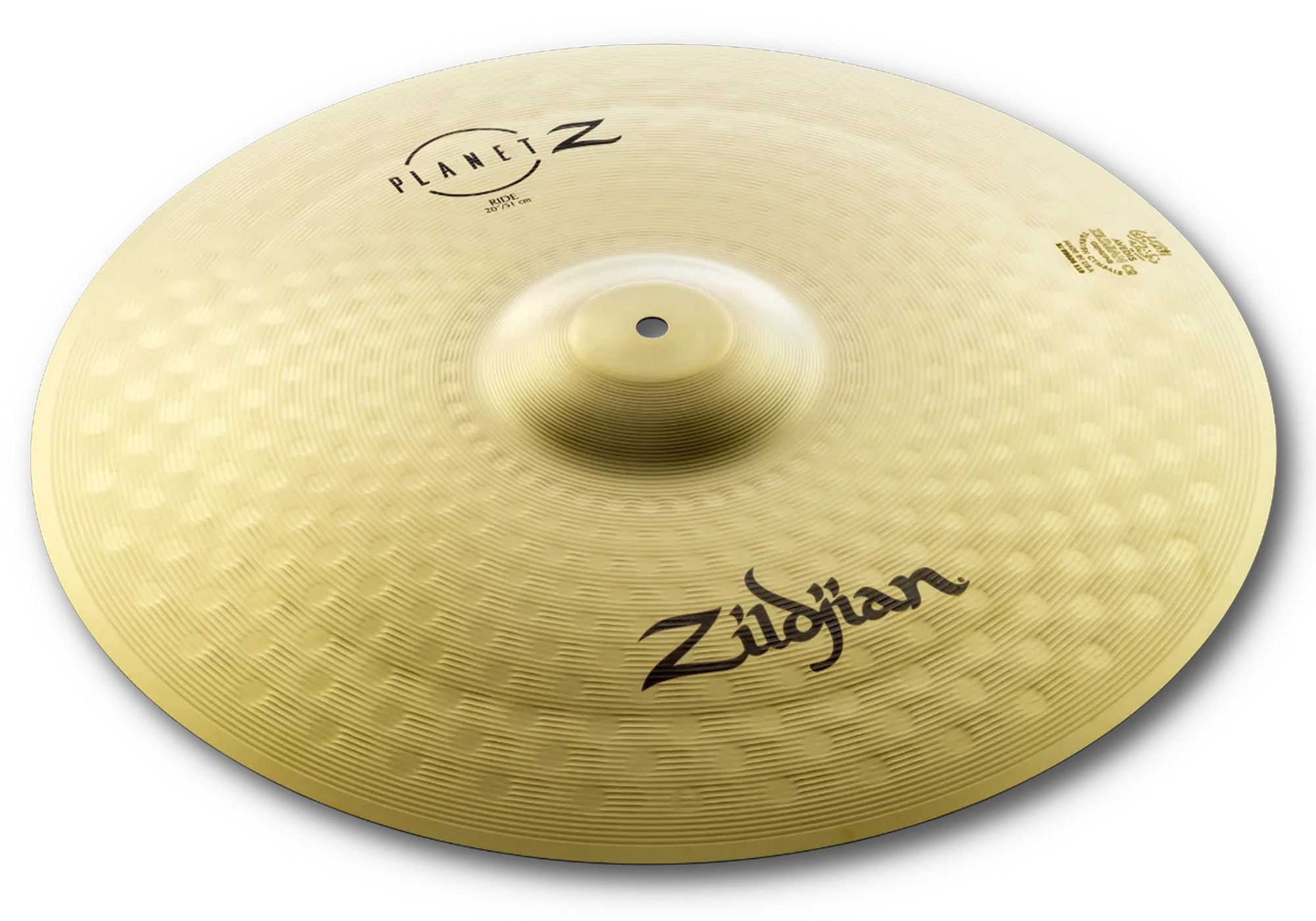 Zildjian ZP20R Planet Z Ride Cymbal w/ Drumsticks