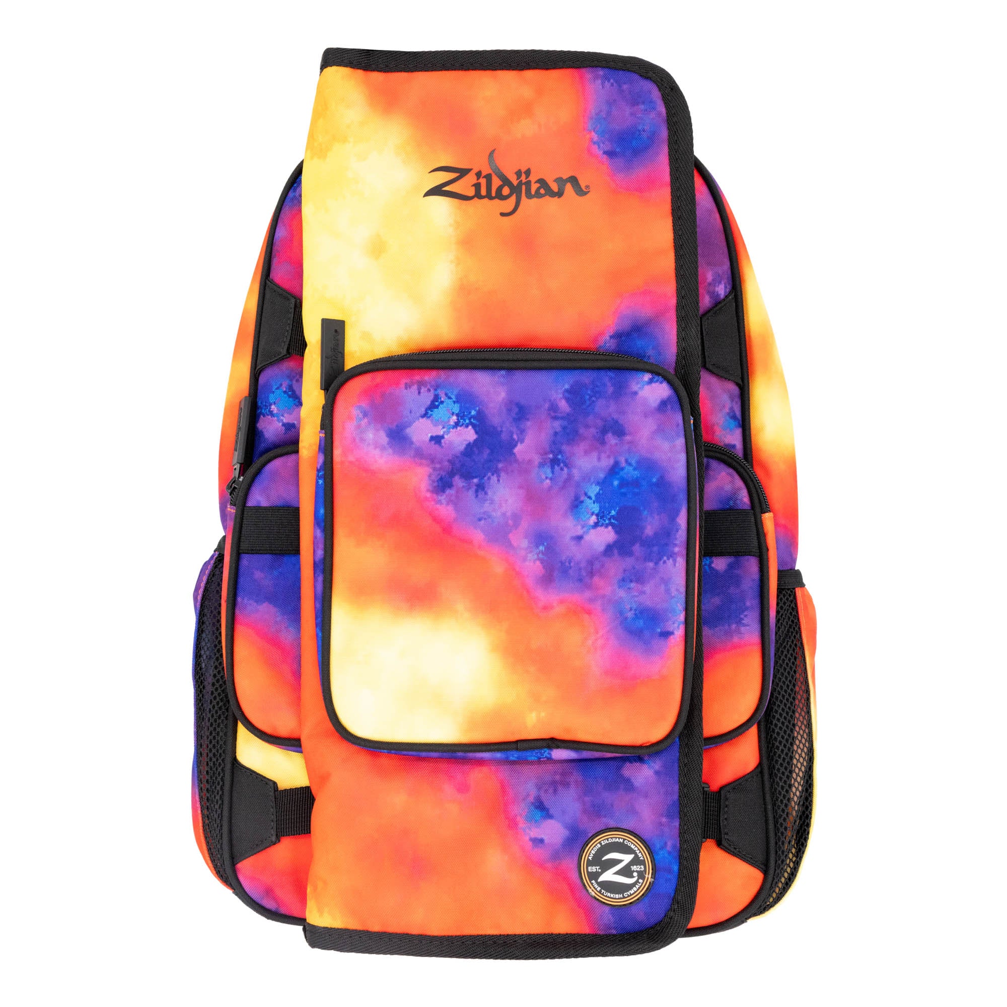 Zildjian ZXBP00202 Student Backpack Drumstick Bag - Orange Burst w/ Practice Tips