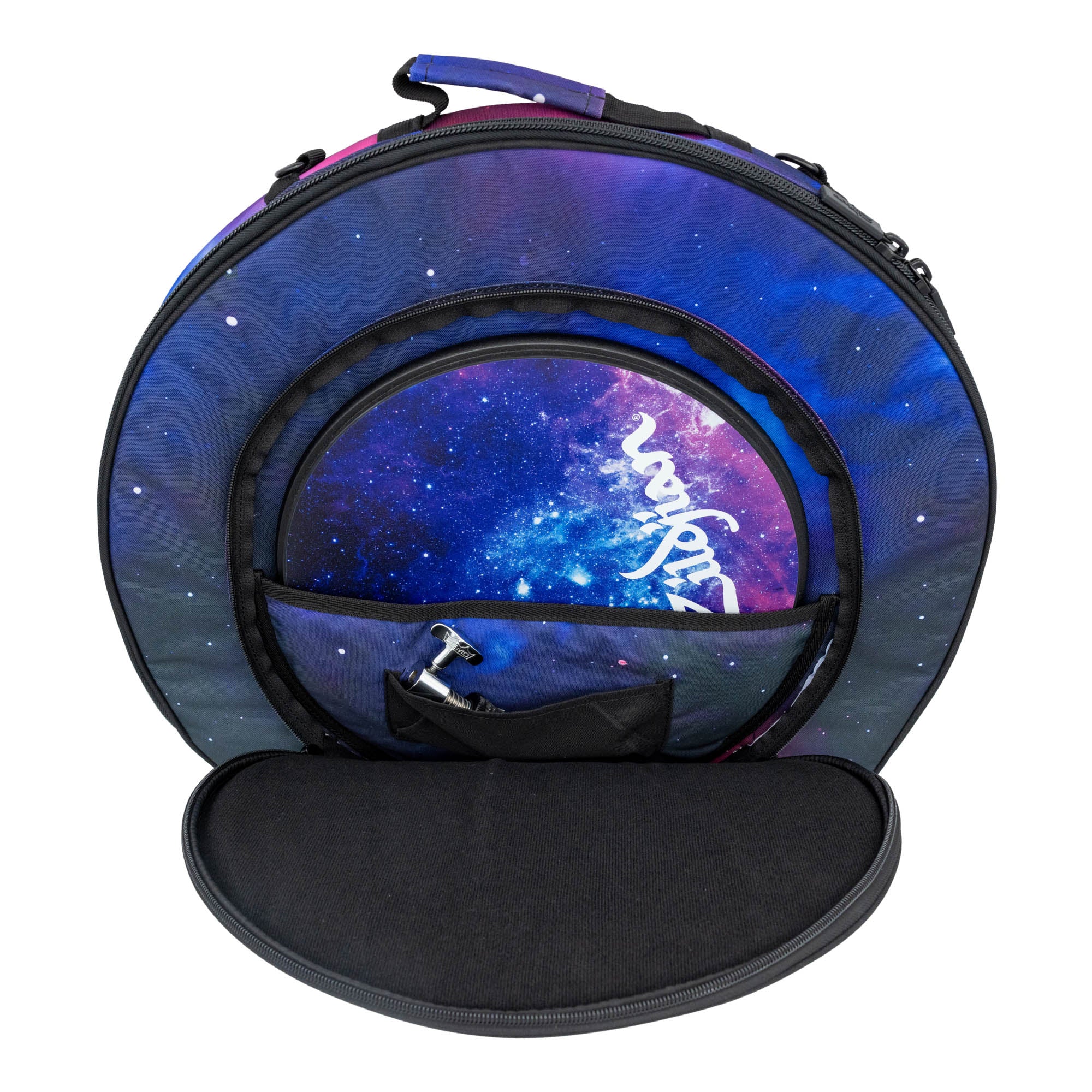 Zildjian ZXCB00320 20-Inch Student Cymbal Backpack - Purple Galaxy w/ Practice Tips