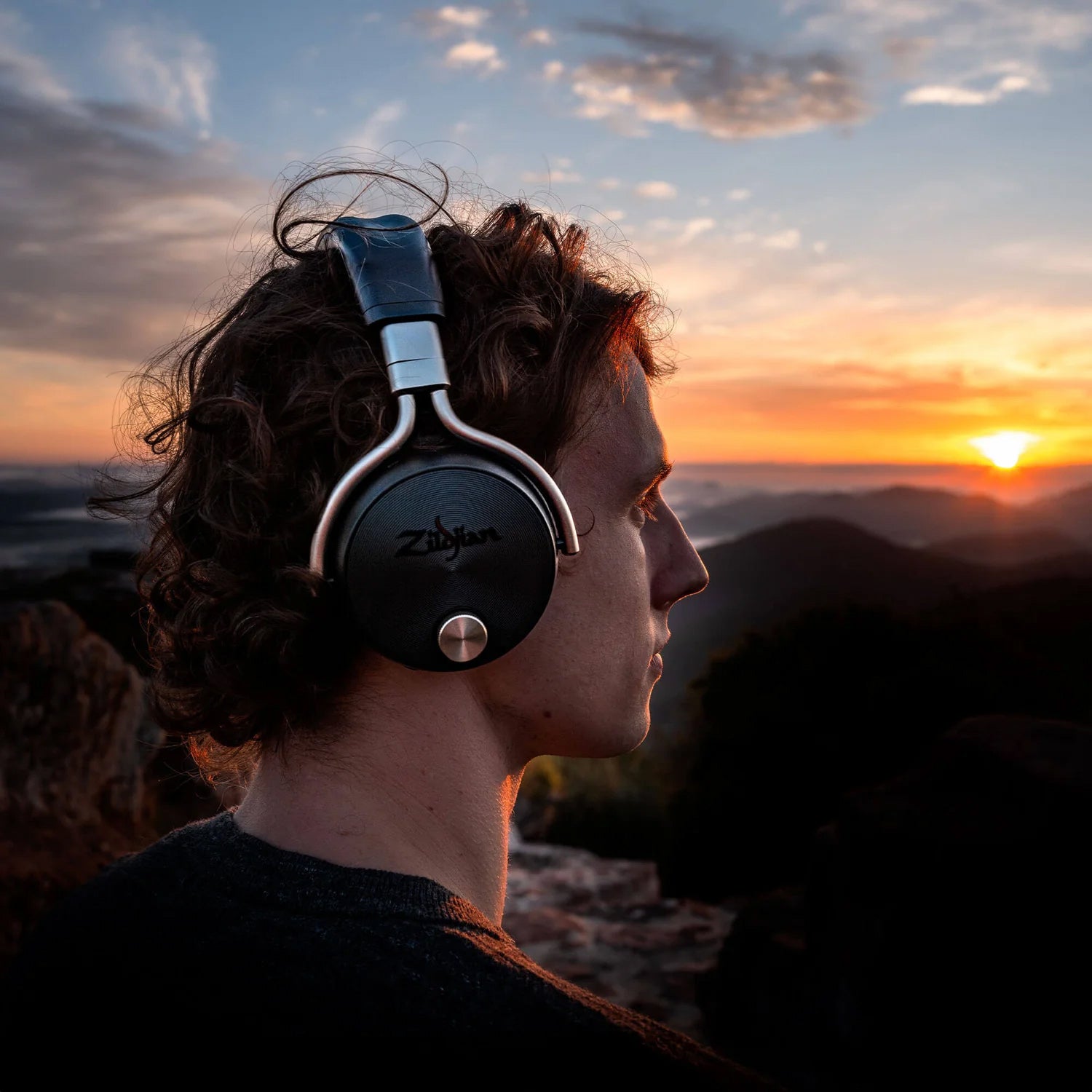 Zildjian ALCHEM-E Perfect Tune Over-Ear Headphones - Black