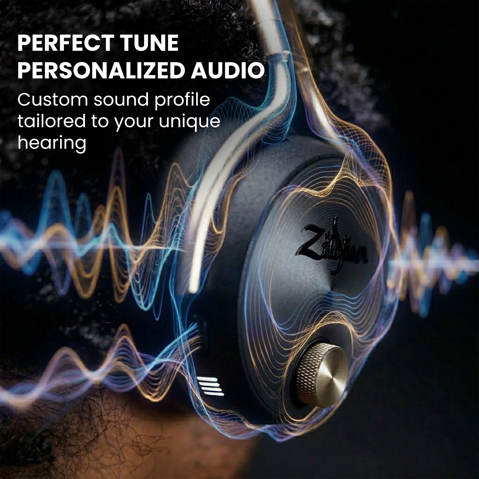 Zildjian ALCHEM-E Perfect Tune Over-Ear Headphones - Black w/ Case