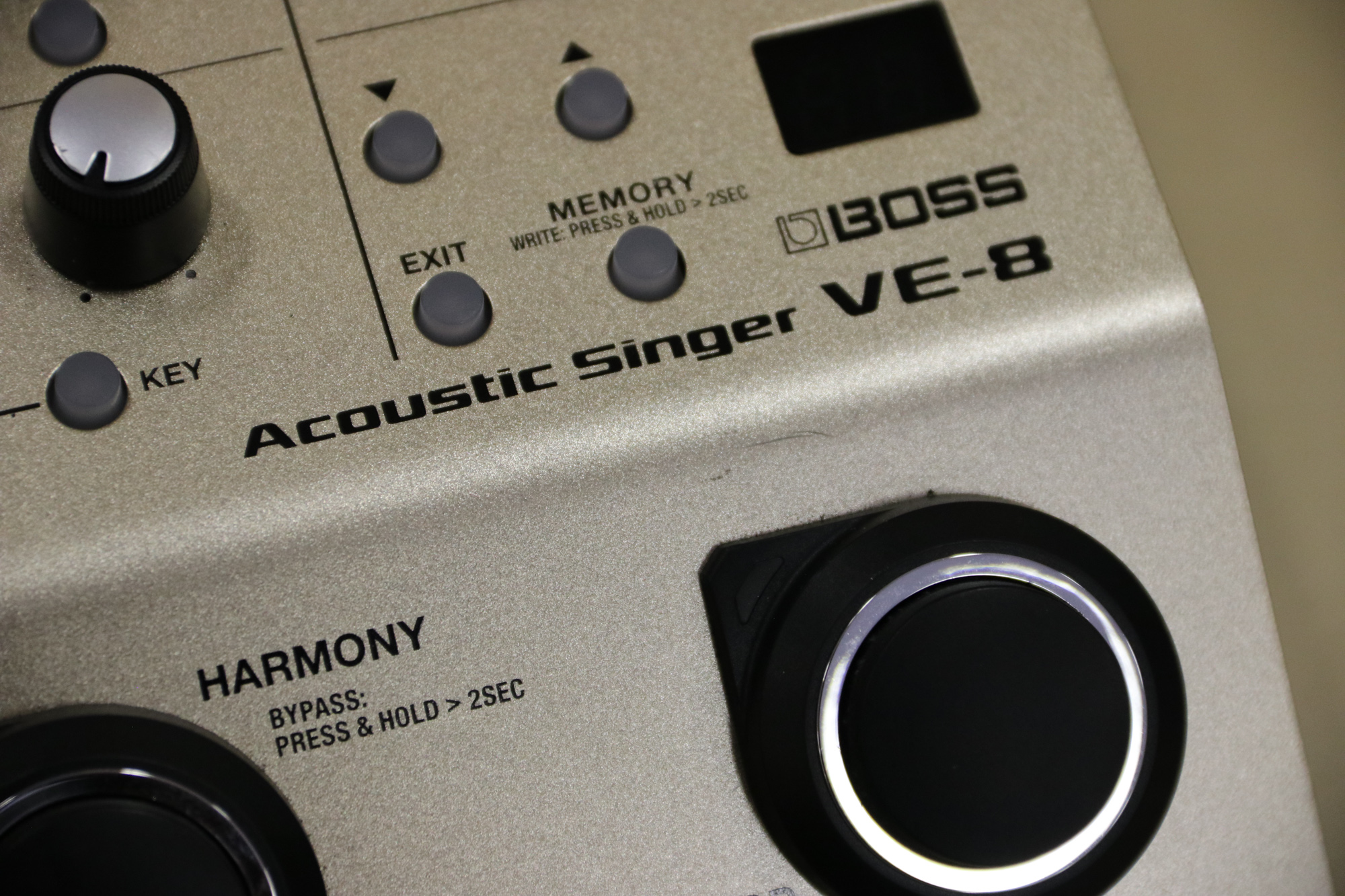 Boss VE-8 Acoustic Singer (scratches throughout; missing manual
