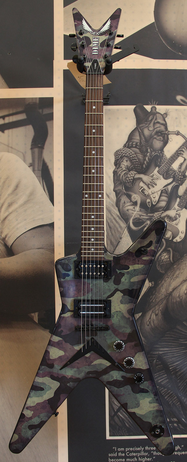 Dean Dimebag Camo ML Electric Guitar 819998120764 eBay