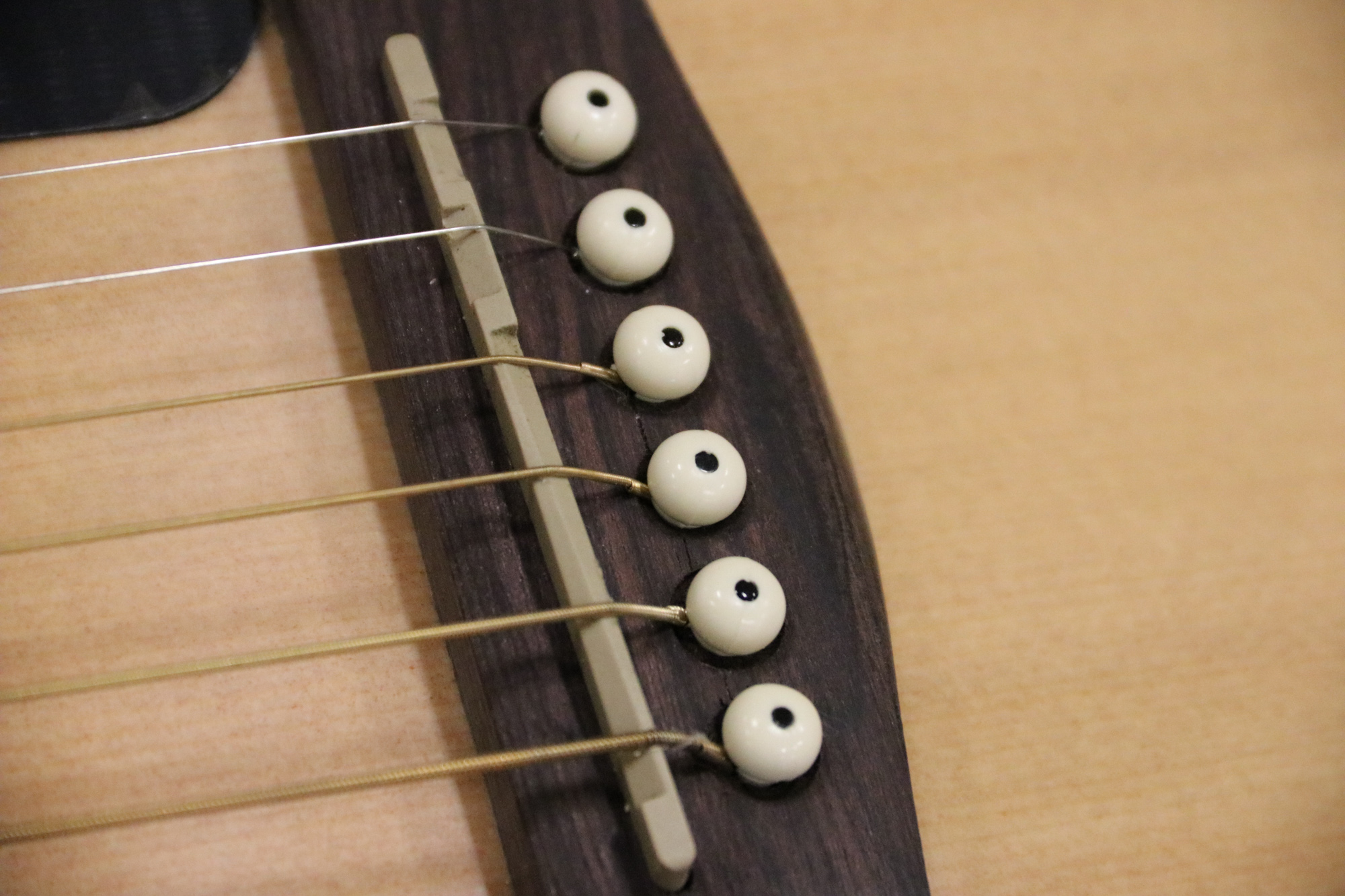 Fender FA115 Dreadnought Acoustic Guitar Natural (cracked bridge