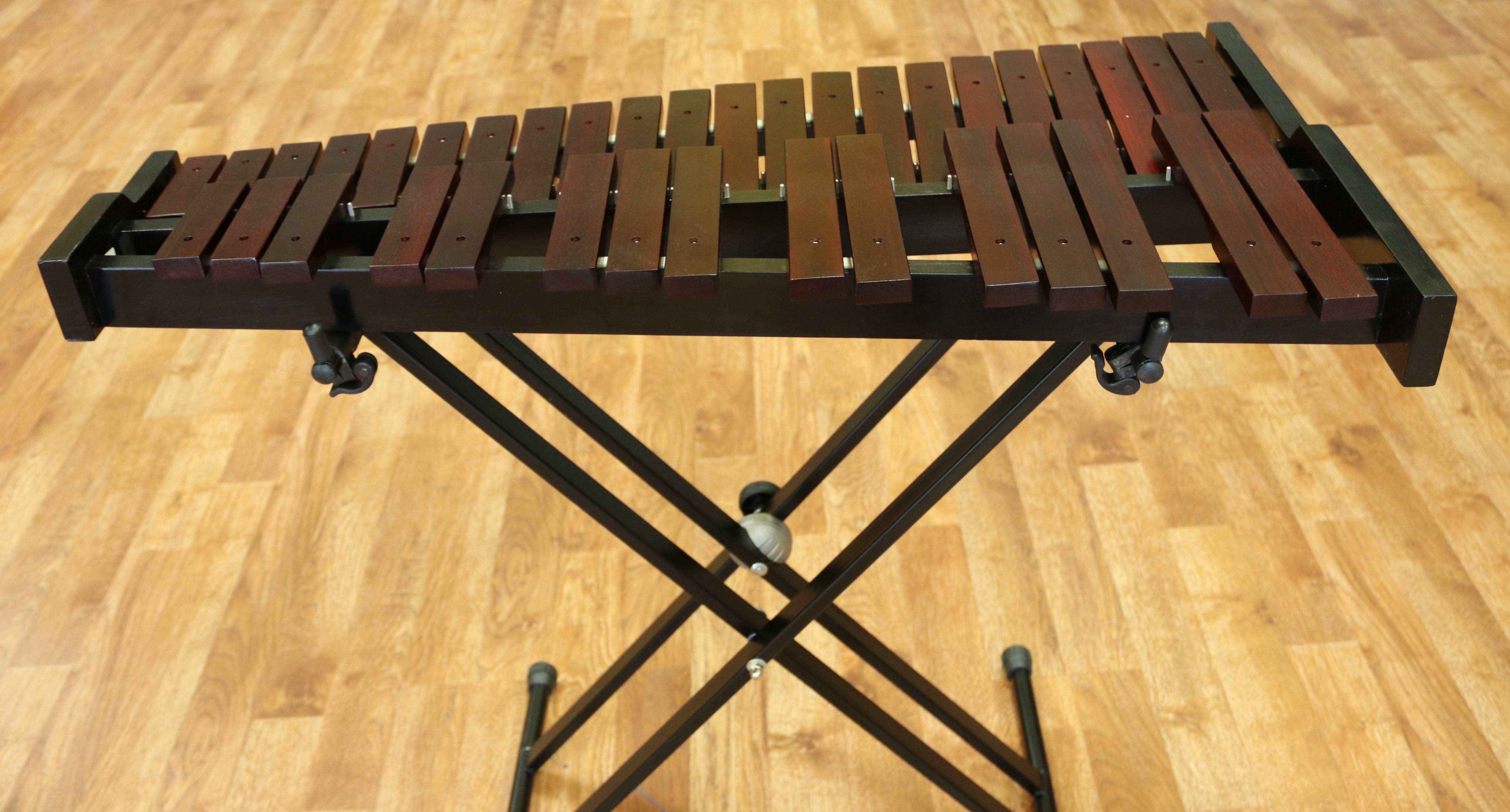 Gearlux 37 Key Wooden Xylophone w Mallets and Stand eBay