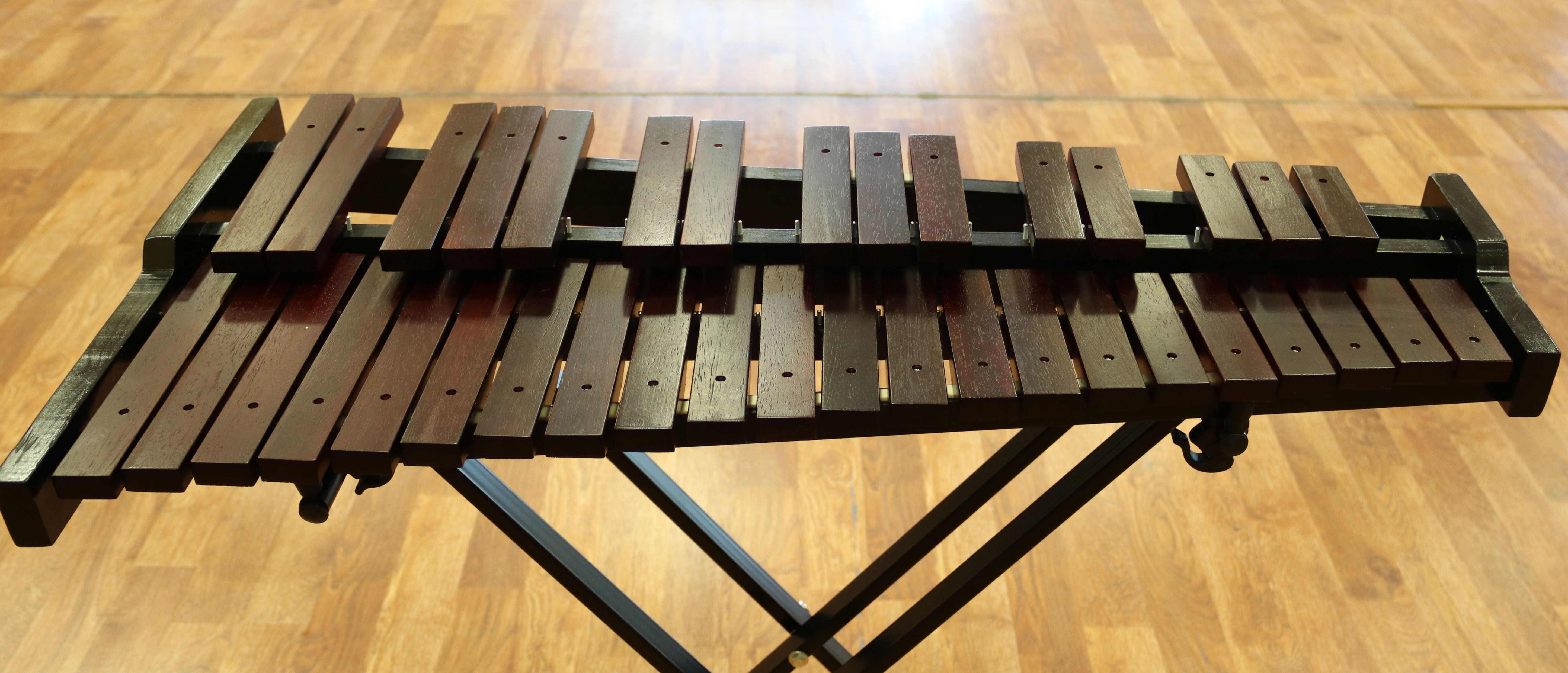 Gearlux 37 Key Wooden Xylophone w Mallets and Stand eBay