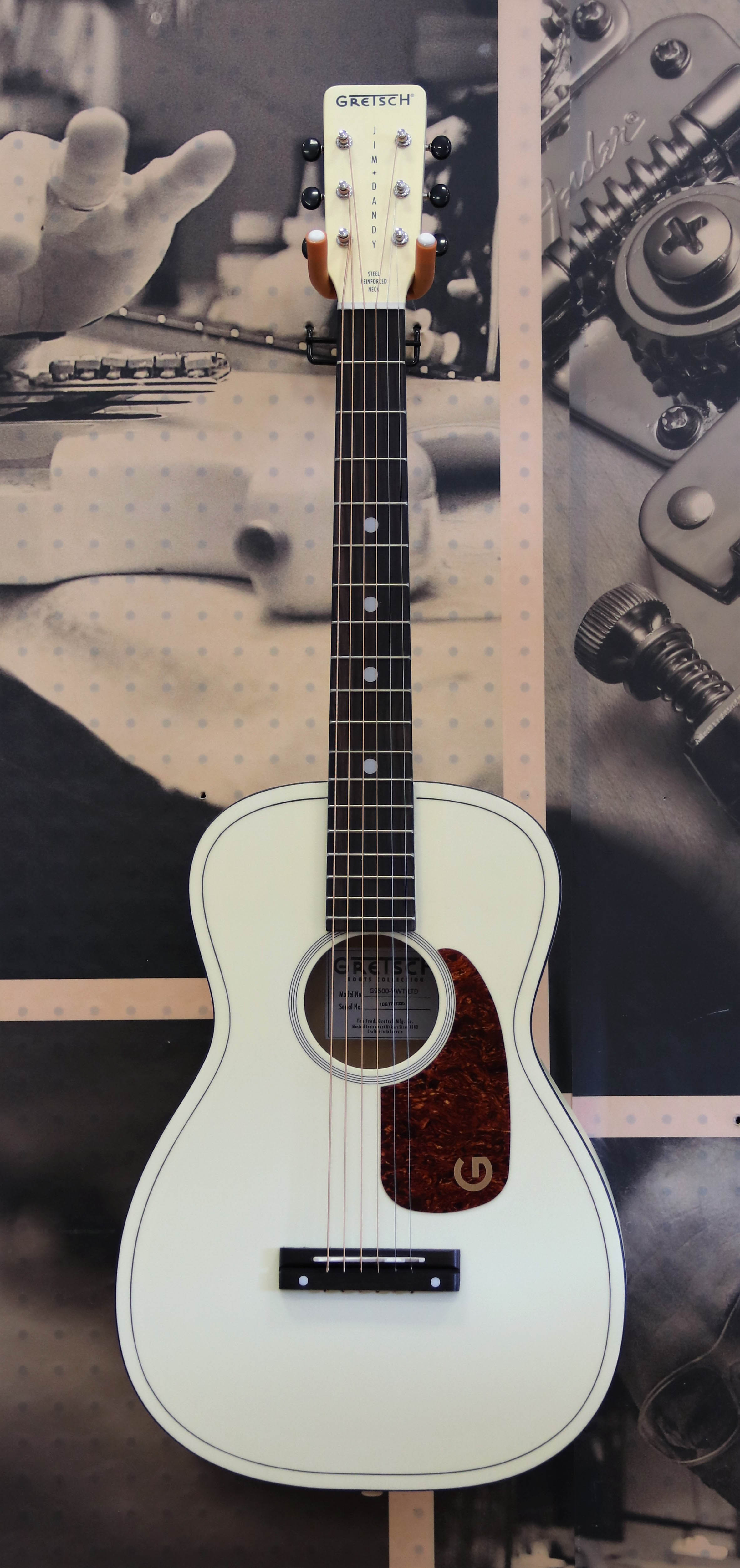 Gretsch Guitars G9520 Jim Dandy Flat Top Acoustic Guitar Black