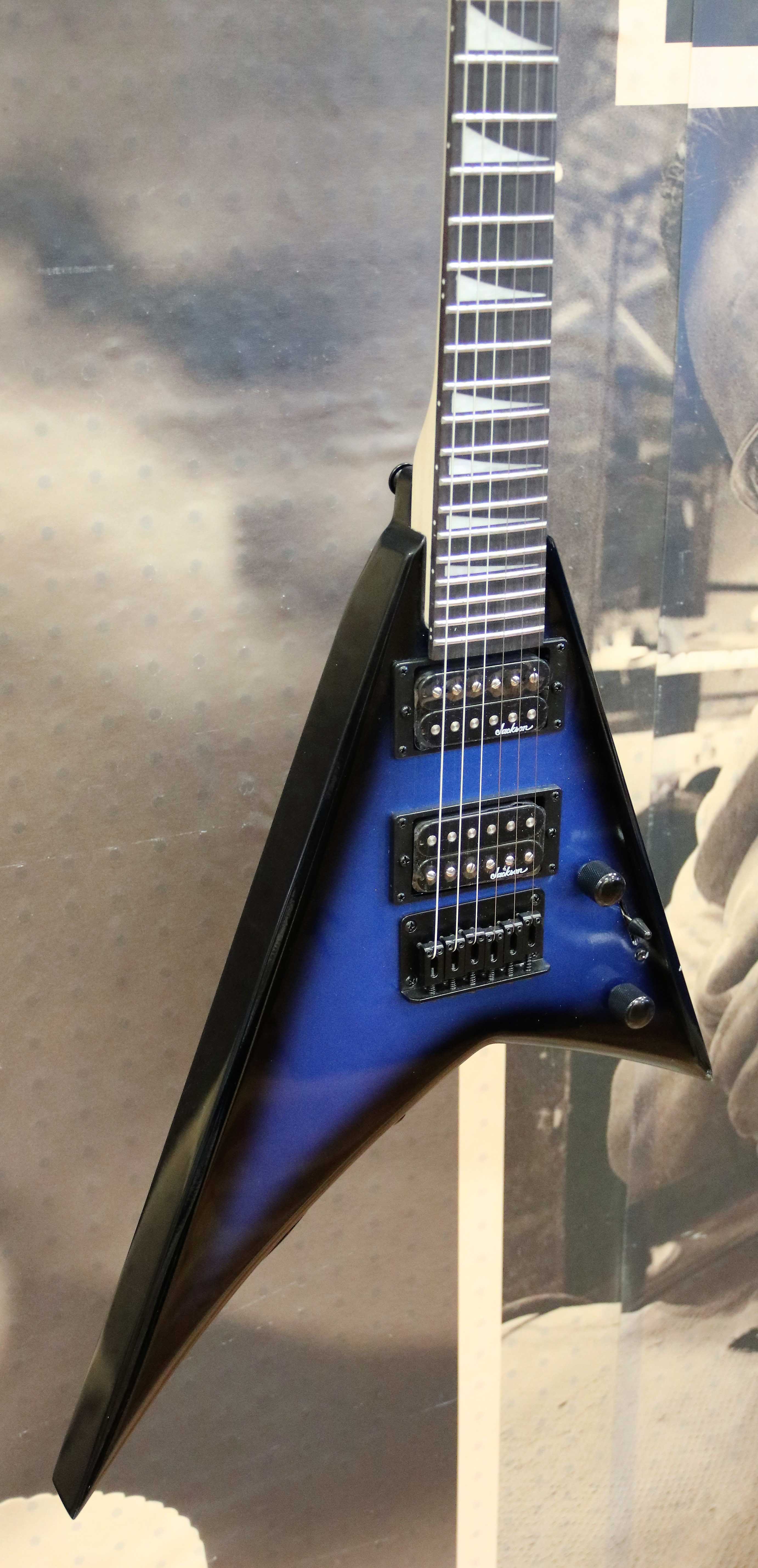 Jackson JS1X RR Minion Electric Guitar Metallic Blue Burst