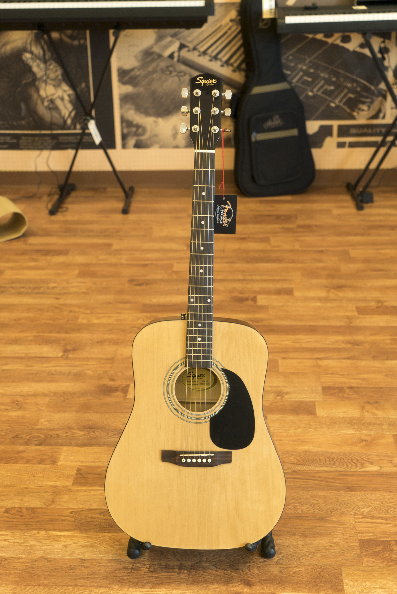 Squier by Fender SA50 Acoustic Guitar Natural