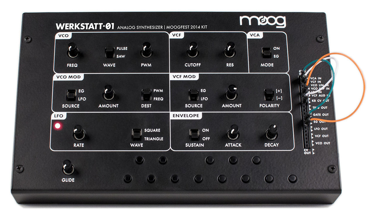 Moog Werkstatt-01 Analog Synthesizer (serial # 05561)