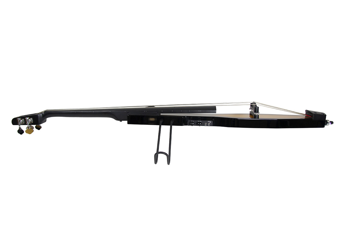 Barcelona 3/4Size Upright Electric Double Bass Violin Brown