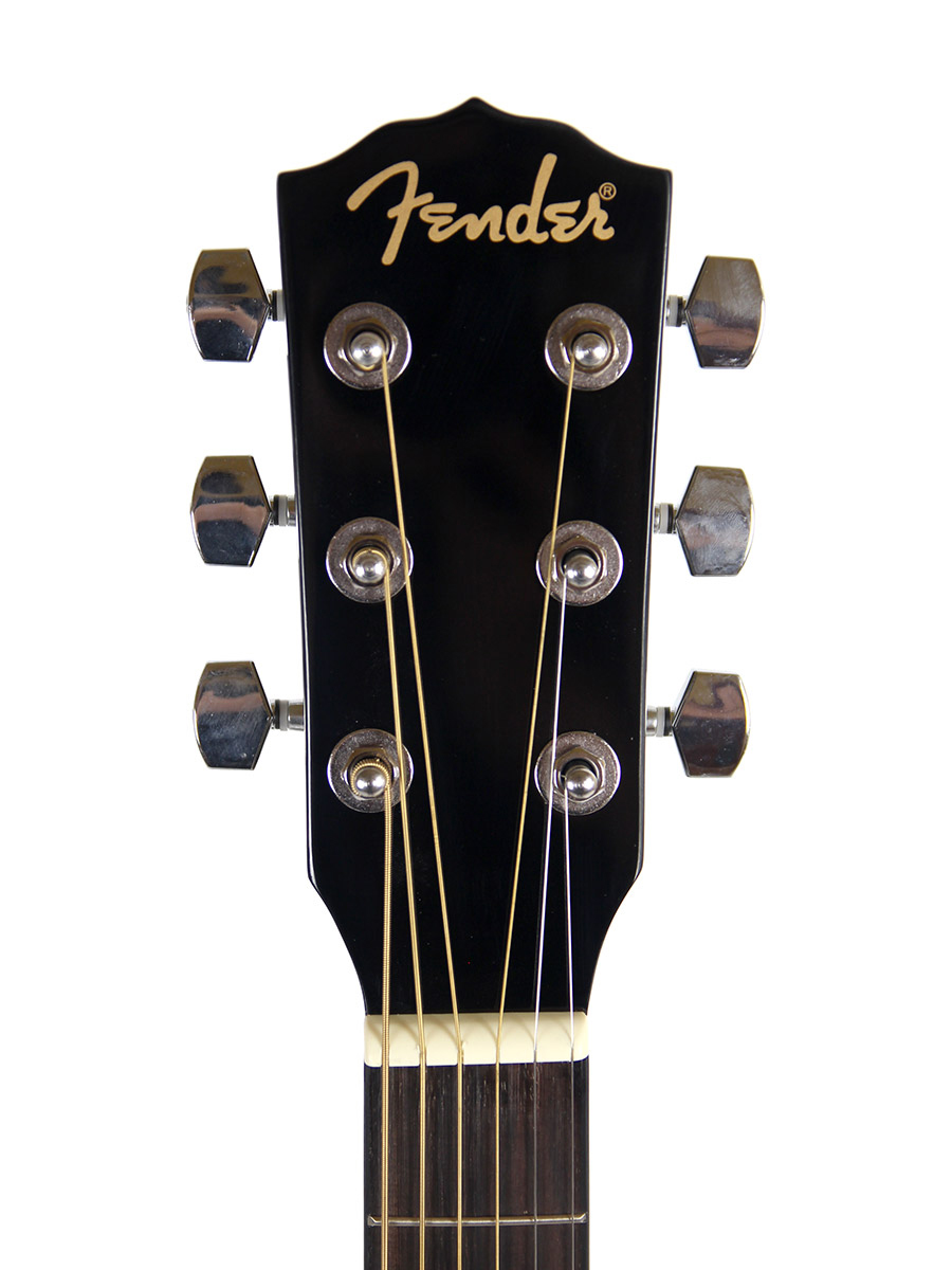 ::Fender FA-100 Acoustic Guitar - Black w/ Gig Bag