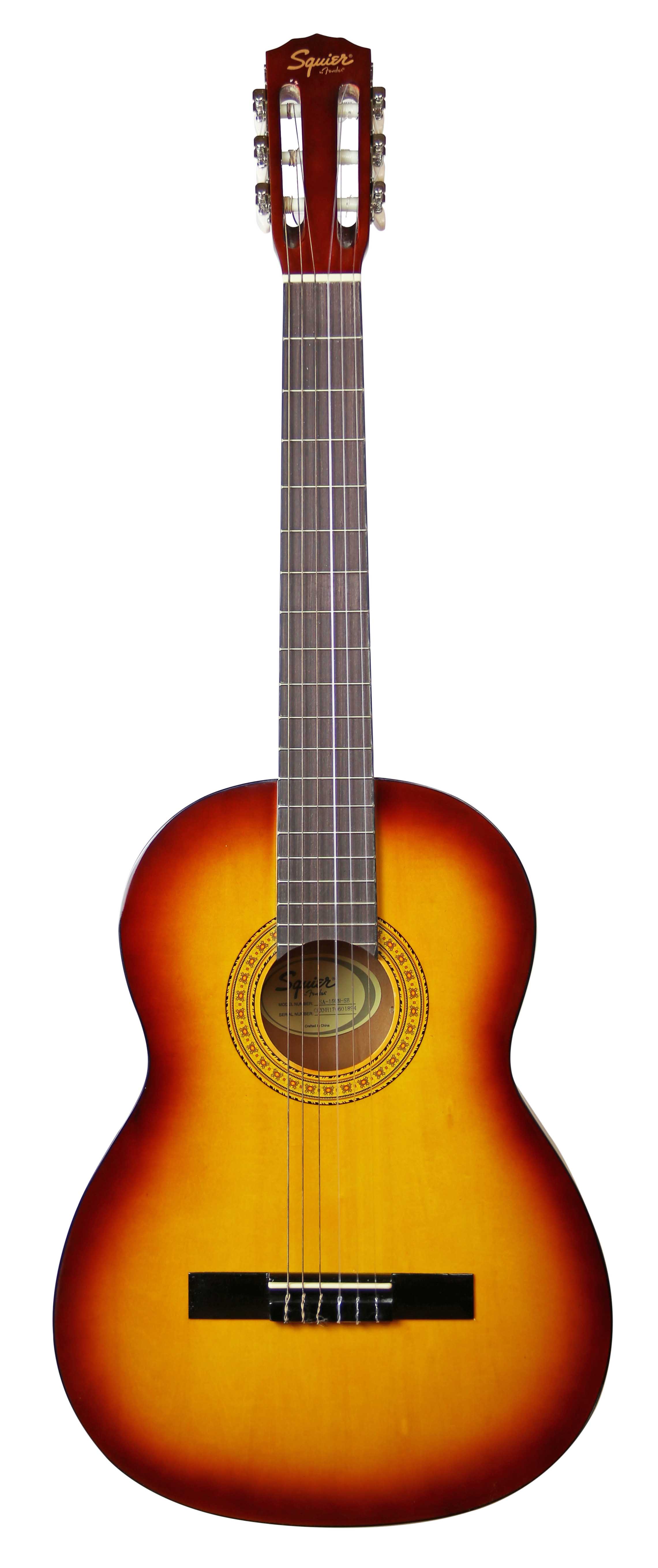Squier by Fender Sa150 Classical Acoustic Guitar Sunburst eBay