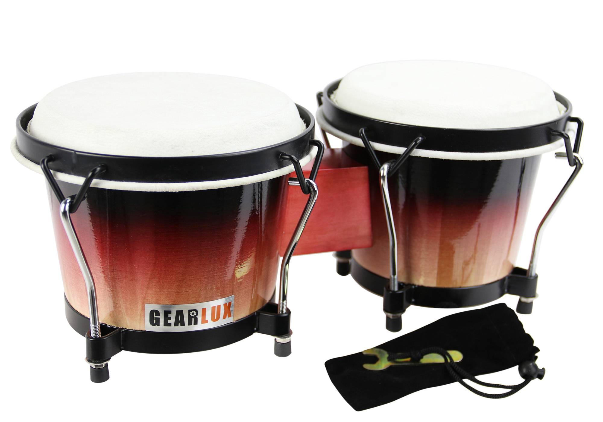 Gearlux Tunable Bongos Sunburst