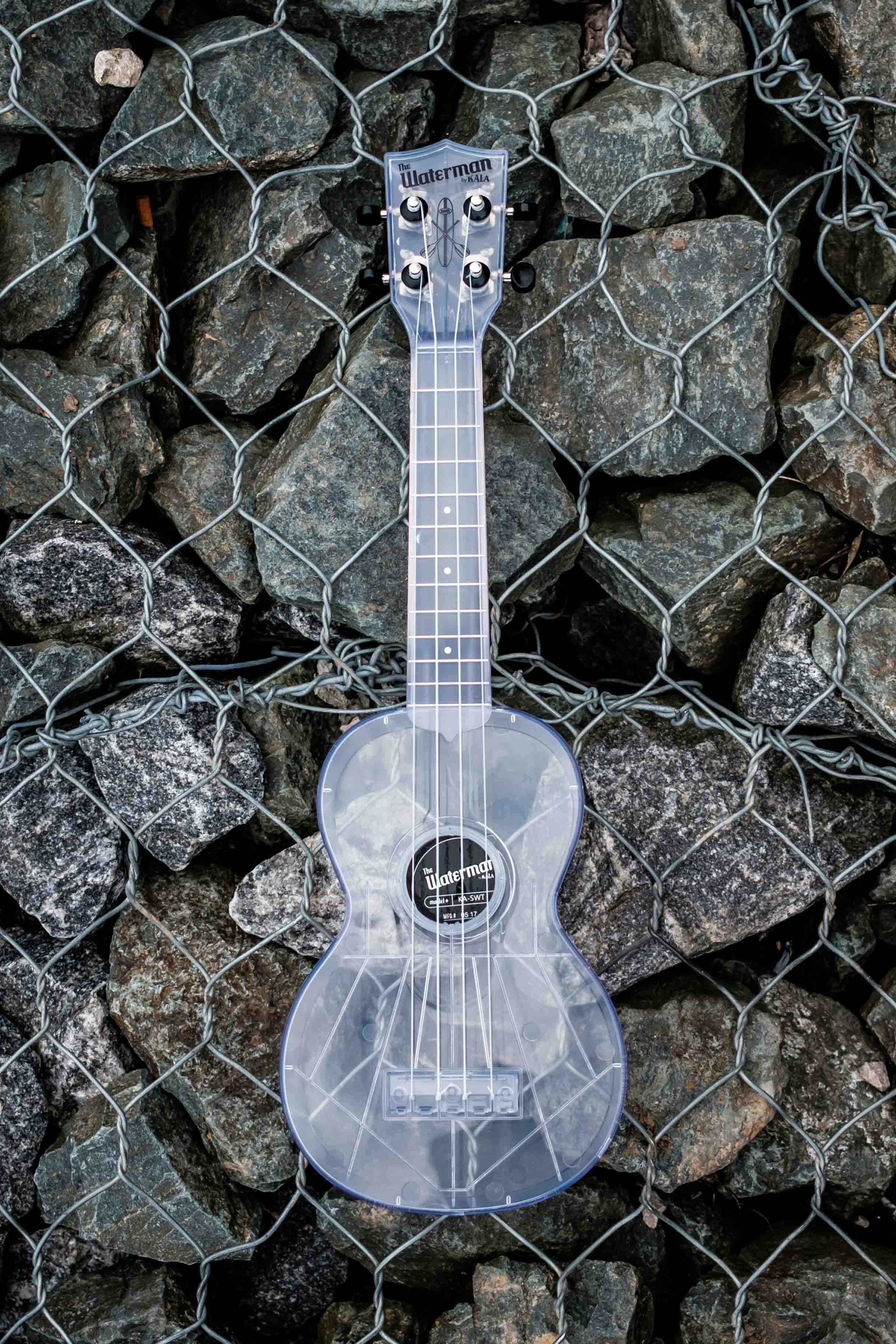 Kala KASWT Waterman Soprano Ukulele AllClear Gloss w/ Gig Bag eBay