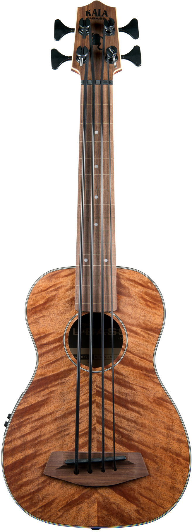 Kala UBassEMFL Exotic Mahogany AcousticElectric UBass Ukulele