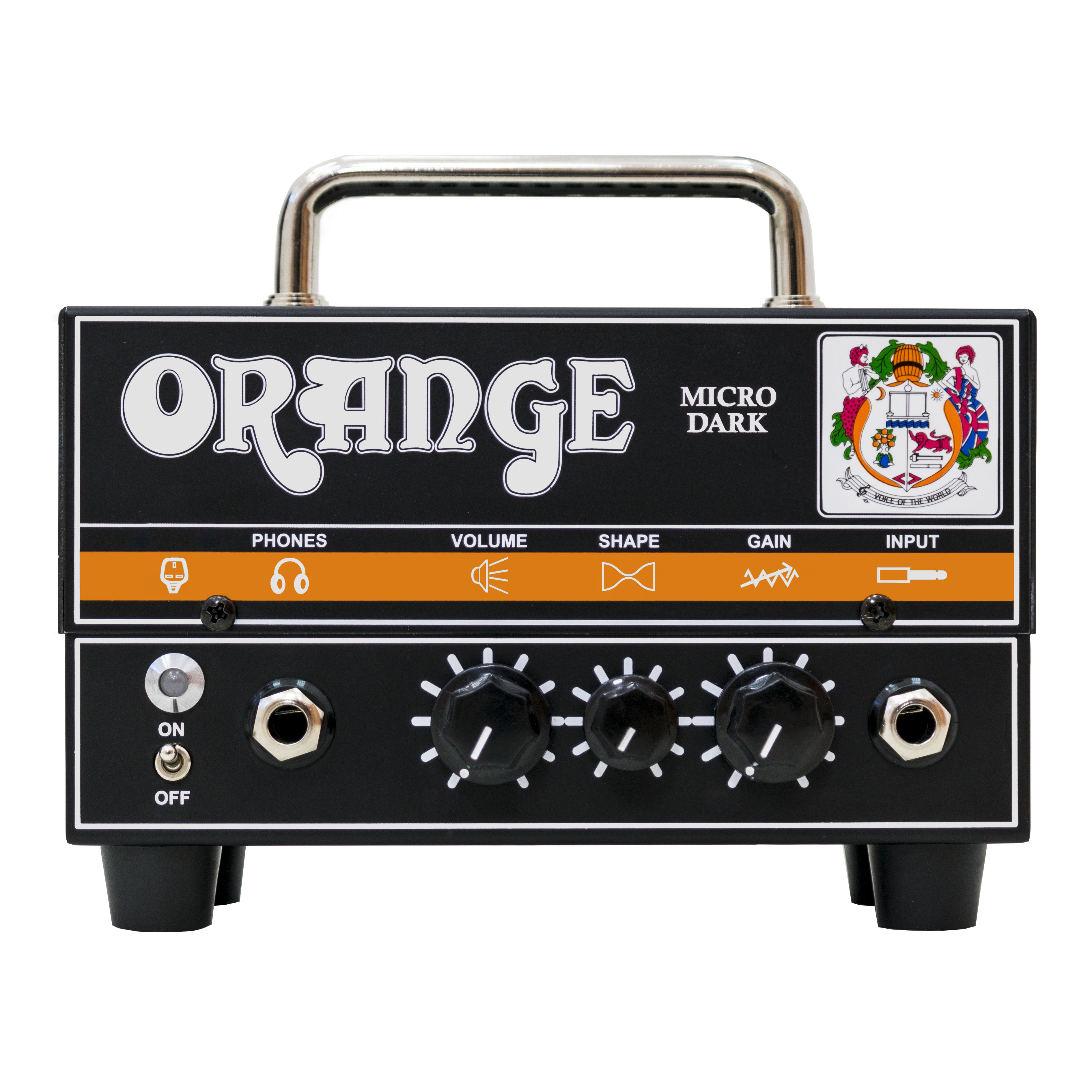 Orange MD20 Micro Dark 20Watt Mini Guitar Amplifier Head 712828173223
