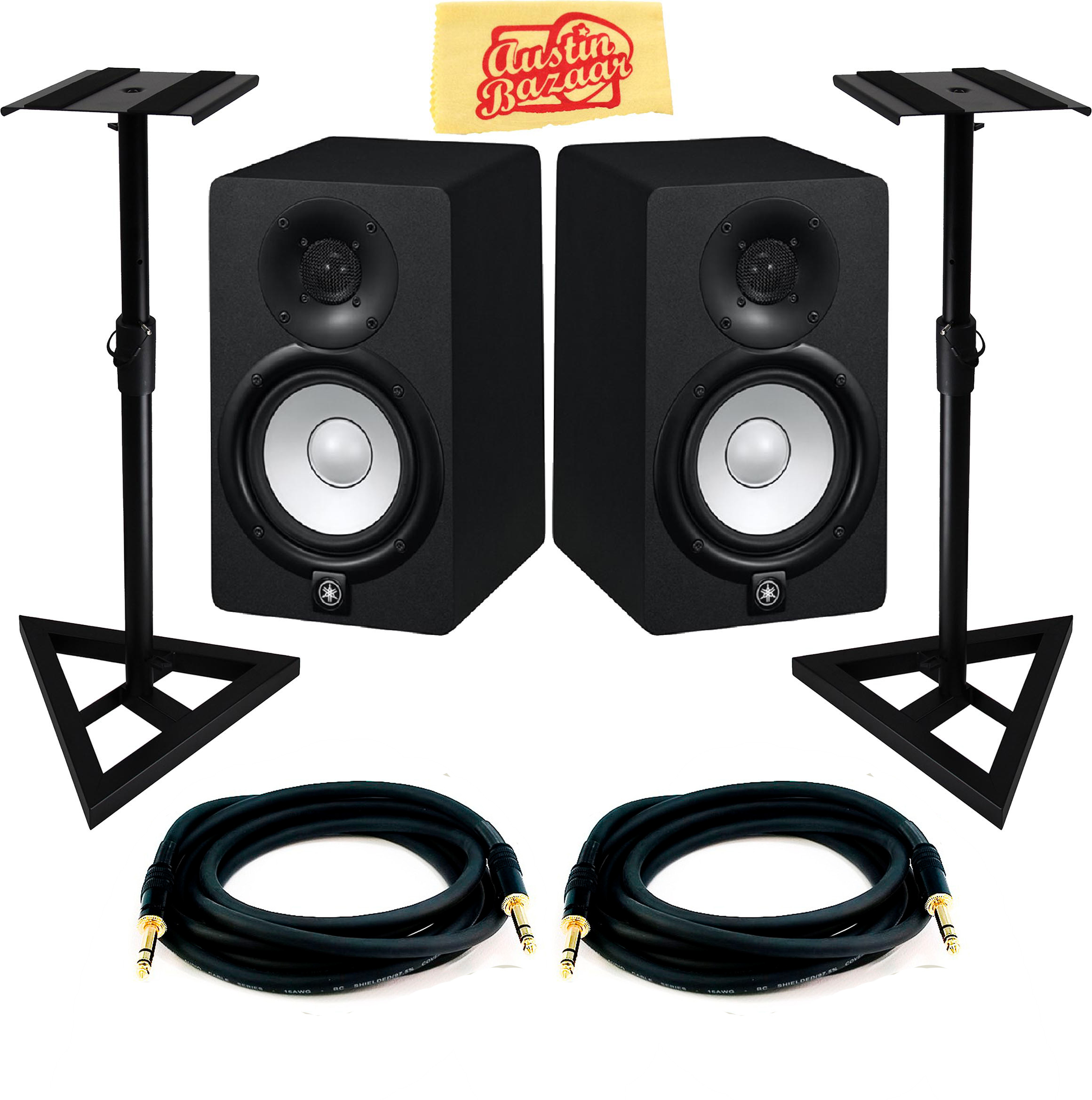 Yamaha Hs5 Powered Studio Monitor Pair with Cables eBay