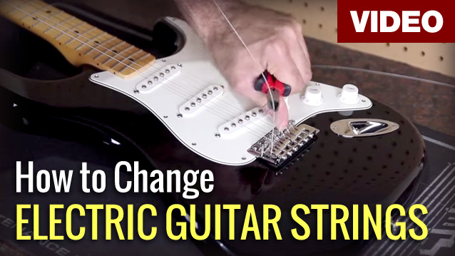 How to Change Strings on Electric Guitar | Fender Strat & Stratocaster-Style Guitars