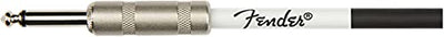Fender 18.6-Foot Original Instrument Cable, Straight-Straight, Black - 2 Pack