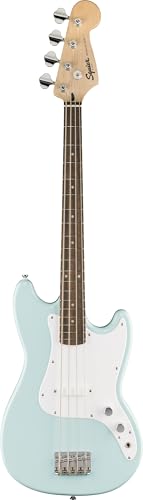 Fender Squier Sonic Bronco Bass Guitar - Daphne Blue