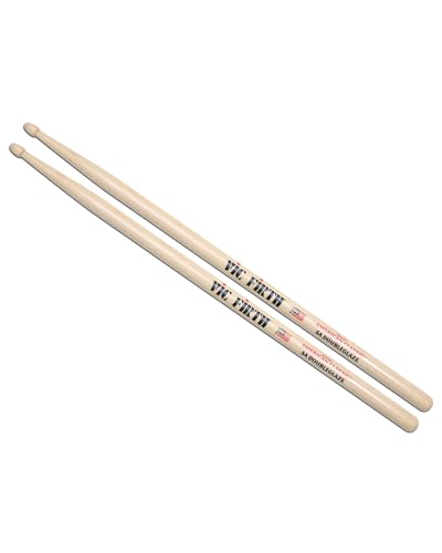 Vic Firth American Classic 5A DoubleGlaze Drumsticks - Double Coat of Lacquer Finish