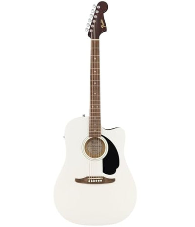 Fender California Redondo CE Dreadnought Acoustic-Electric Guitar - White