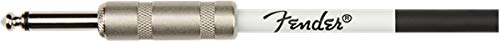 Fender 10-Foot Original Instrument Cable, Straight-Straight, Black - 2 Pack