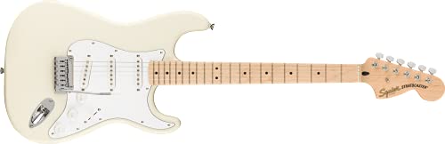 Fender Squier Affinity Stratocaster, Maple - Olympic White
