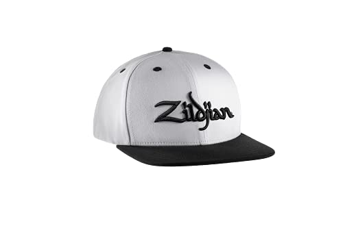 Zildjian ZAHC0022 White 6-Panel Snapback Hat