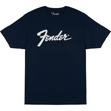 Fender Perrine Logo T-Shirt, Midnight Blue - XX-Large