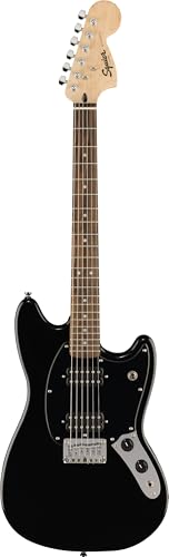Fender Squier Sonic Mustang HH Electric Guitar - Black