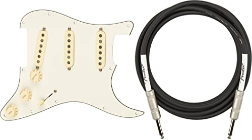 Fender Custom Shop '69 SSS Pre-Wired Stratocaster Pickguard w/ Instrument Cable