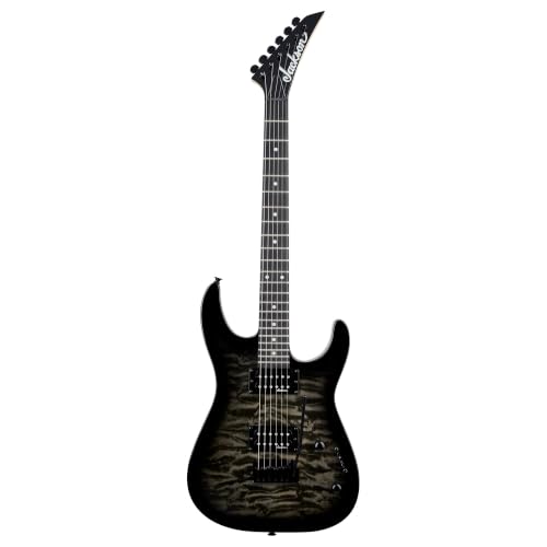 Jackson JS Series Dinky JS11Q Electric Guitar - Transparent Black