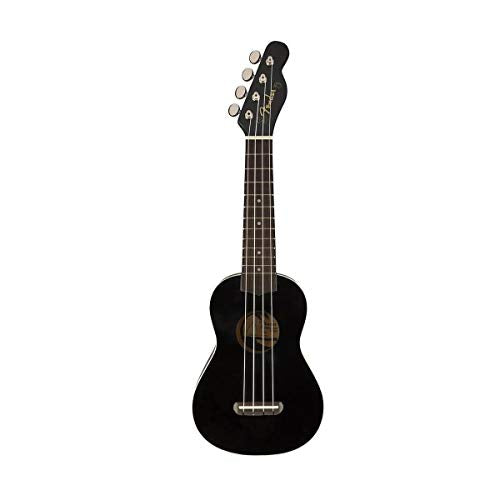 Fender Venice Soprano Ukulele - Black