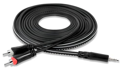 Gearlux TRS to Dual RCA Stereo Breakout Cable - 15 Feet